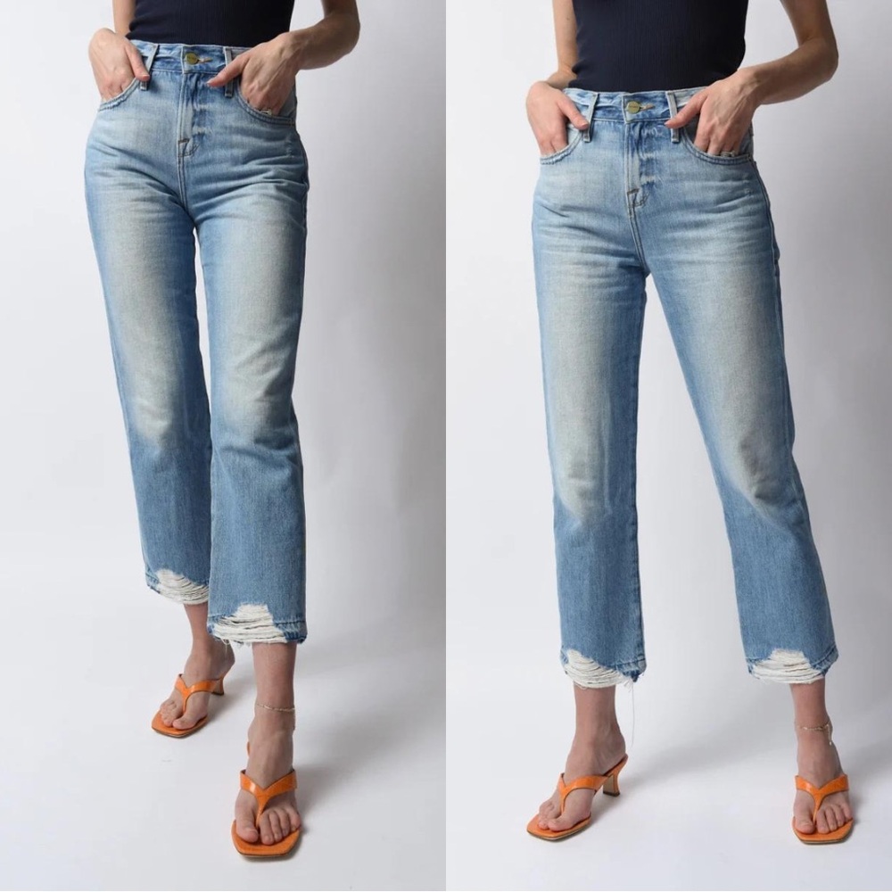 FRAME Le Hollywood Crop Jeans Released Hem in Fullerton - 26
